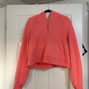 Scuba Oversized Half Zip Hoodie